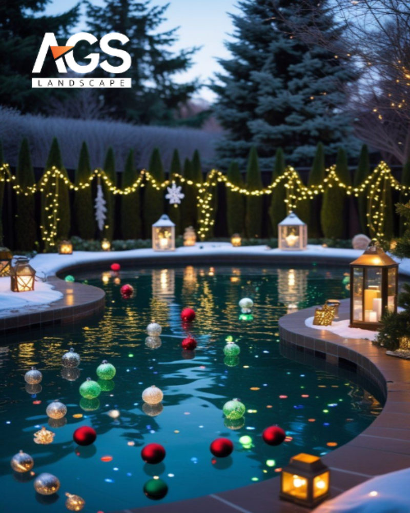 Trang trí hồ bơi trong khách sạn (Nguồn: Pinterest) 