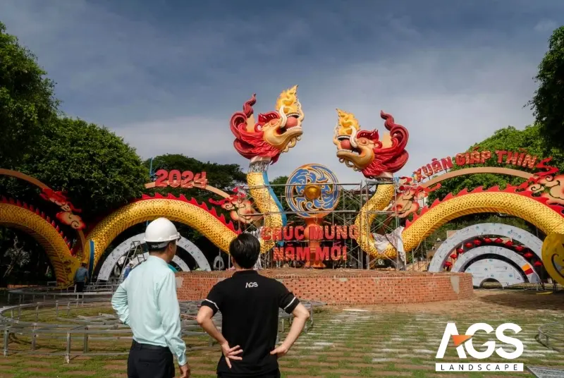 Quy trình thi công cảnh quan