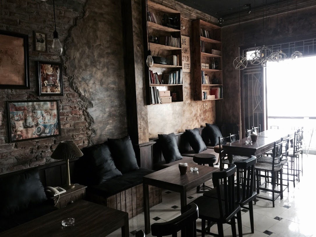 Thi công nội thất quán cafe - nội thất cafe vintage