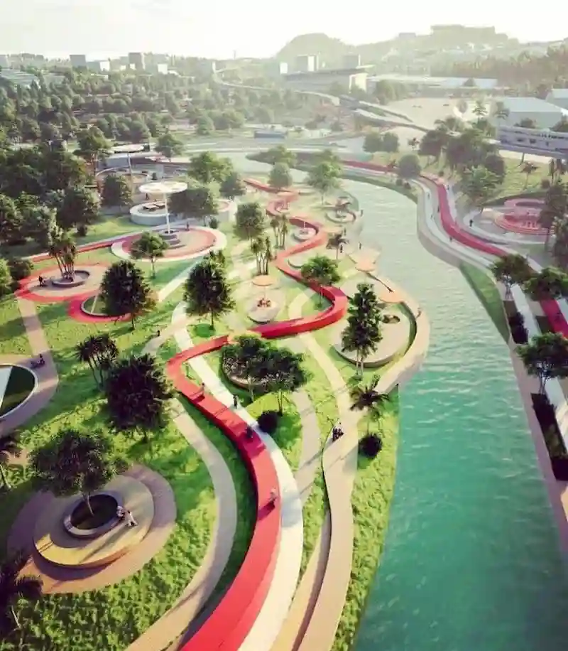 Cảnh quan hòa nhập với thiên nhiên (Nguồn: pinterest) Cảnh quan hòa nhập với thiên nhiên (Nguồn: pinterest)