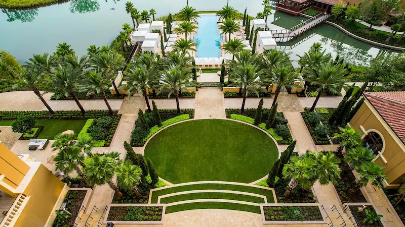thiết kế cảnh quan resort đẹp
