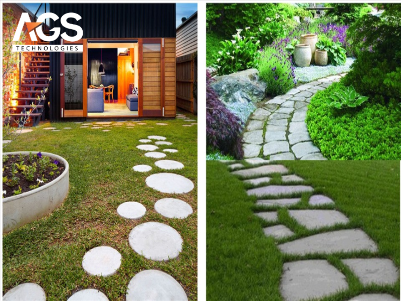 Lối đi đá tự nhiên