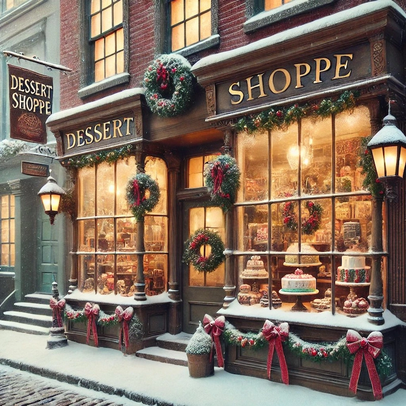 Vòng nguyệt quế được trang trí ở cửa chính (Nguồn: Pinterest)