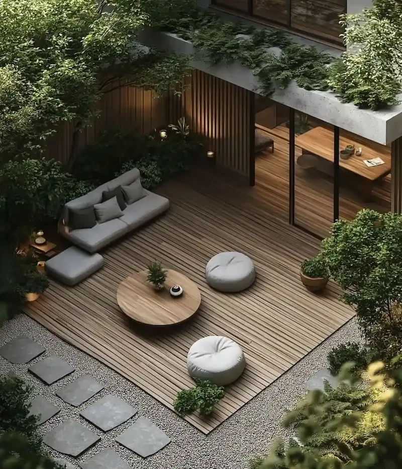 thiết kế nhà vườn 100m2