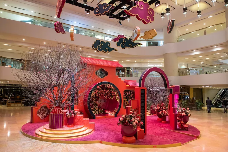 trang trí sân khấu ngày tết trang trí sân khấu ngày tết