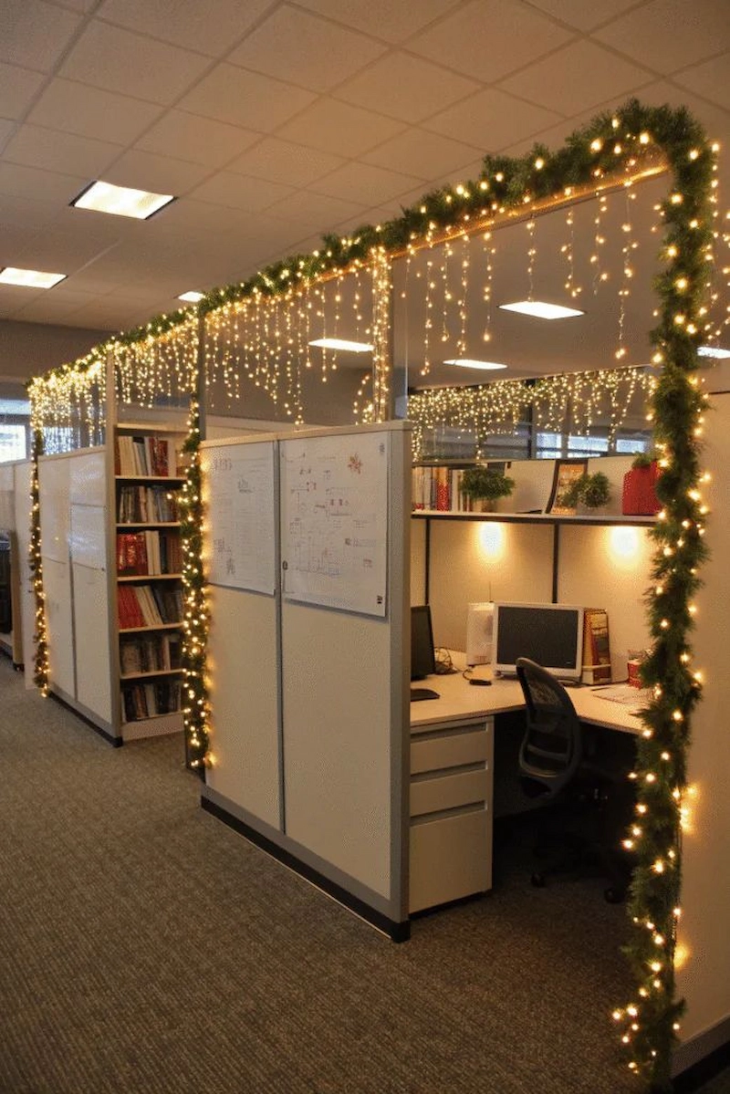 Giải pháp trang trí Noel văn phòng chuyên nghiệp AGS Landspcape (Nguồn: Pinterest) 