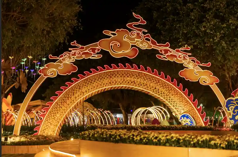 AGS Landscape – Đơn vị thiết kế thi công trang trí lễ hội (Nguồn: AGS Landscape)