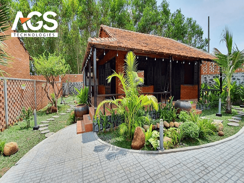 Những yếu tố tạo nên vẻ đẹp đặc trưng của sân vườn nhà quê