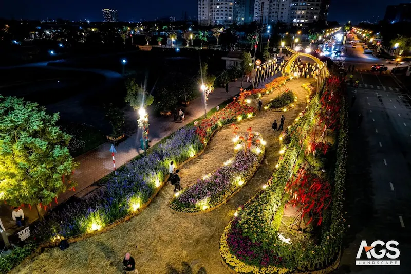 Đường hoa Hà Nội 2026