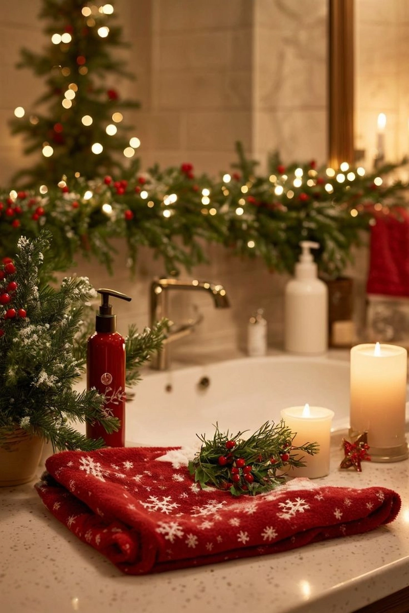 Trang trí nhà vệ sinh và khu vực phụ (Nguồn: Pinterest)