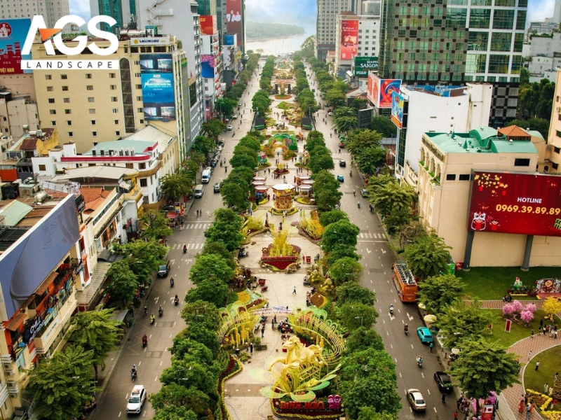 Đường hoa Nguyễn Huệ 2026 Đường hoa Nguyễn Huệ 2026