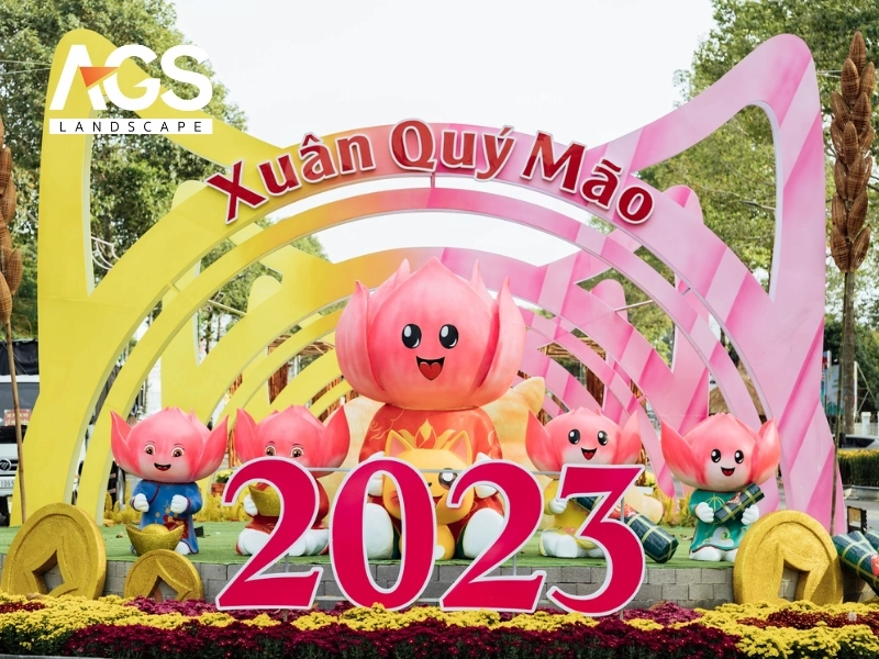 Các yếu tố cốt lõi trong thiết kế đường hoa quảng trường ấn tượng