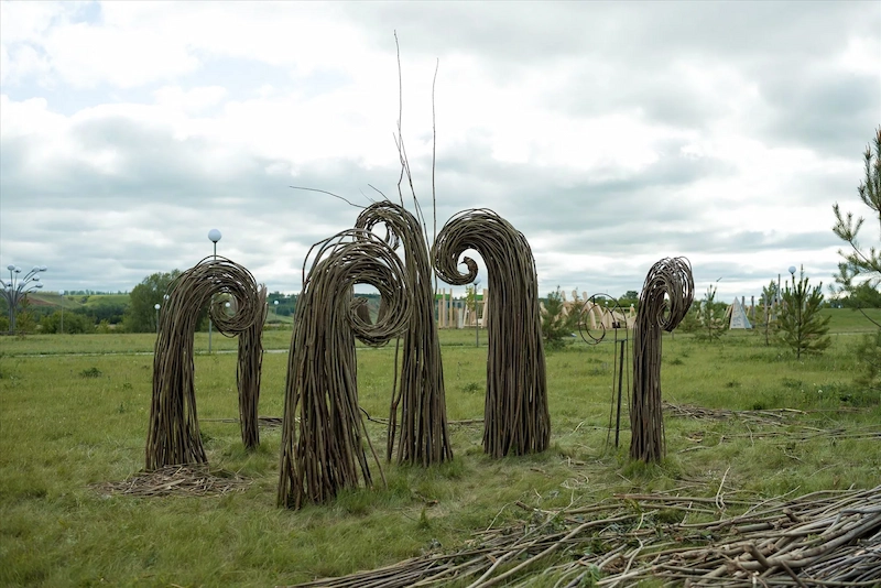 tiểu cảnh bằng gỗ tiểu cảnh bằng gỗ