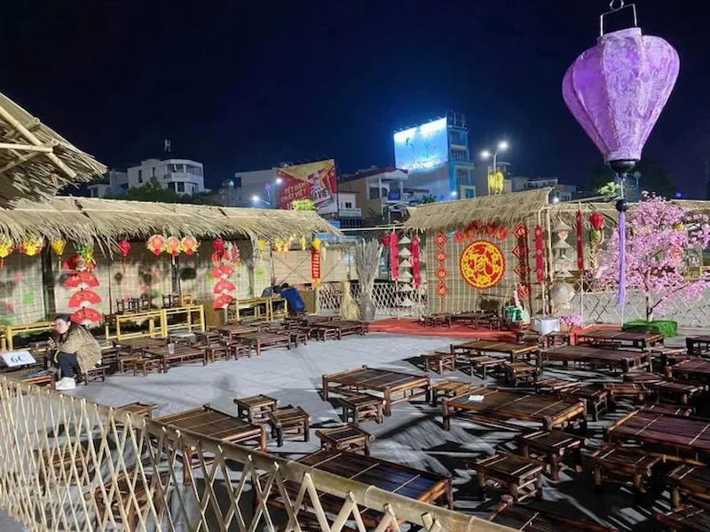 trang trí gian hàng tết quê trang trí gian hàng tết quê