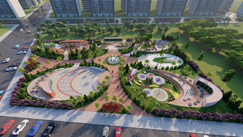 mẫu thiết kế cảnh quan công viên