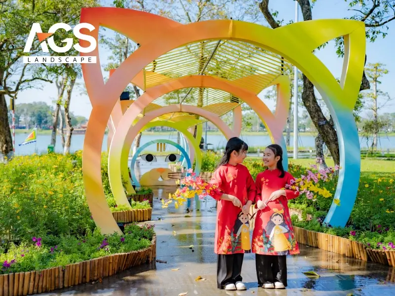 Sự đồng nhất về chủ đề và màu sắc (Nguồn: AGS Landscape)