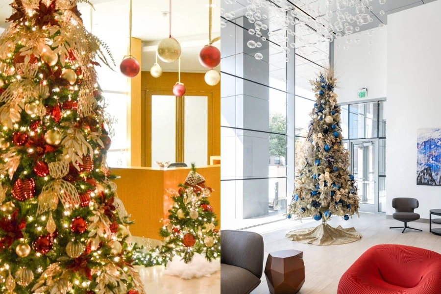 10 Cách Trang Trí Noel Sảnh Chung Cư Ấm Áp, Sang Trọng Và Gắn Kết