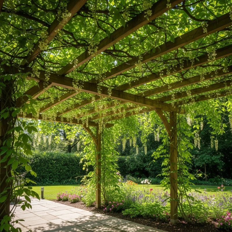 Đường hầm cây xanh mát tại khu đô thị (Nguồn: Pinterest)