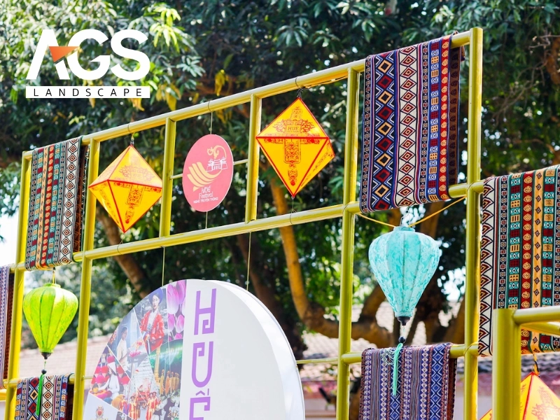 tiểu cảnh guồng nước bằng tre tiểu cảnh guồng nước bằng tre