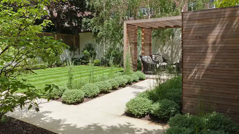 Thiết kế cảnh quan cho nhà vườn chữ L – Nâng tầm không gian sống cùng AGS Landscape (Nguồn: Yandex)