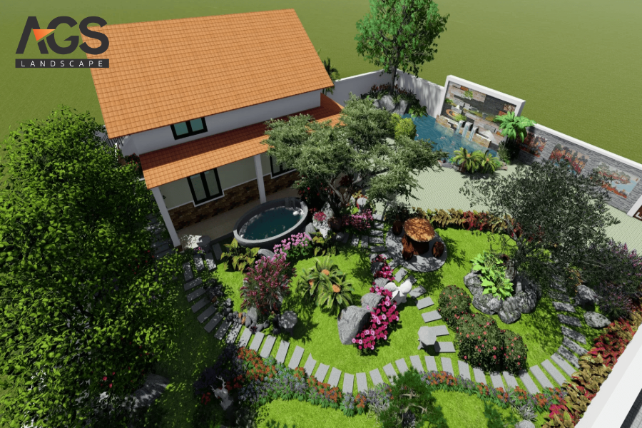 Top 5 Thiết Kế Sân Vườn Nhà Quê Đẹp Mộc Mạc, Gần Gũi Với Thiên Nhiên