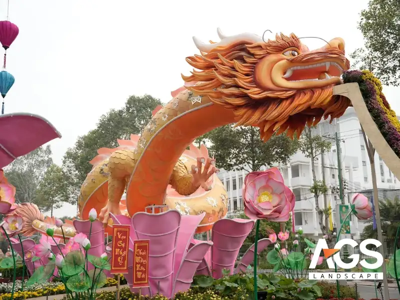 AGS Landscape là đối tác kiến tạo những đường hoa nghệ thuật sắp đặt độc đáo (Nguồn: AGS Landscape) AGS Landscape là đối tác kiến tạo những đường hoa nghệ thuật sắp đặt độc đáo (Nguồn: AGS Landscape)