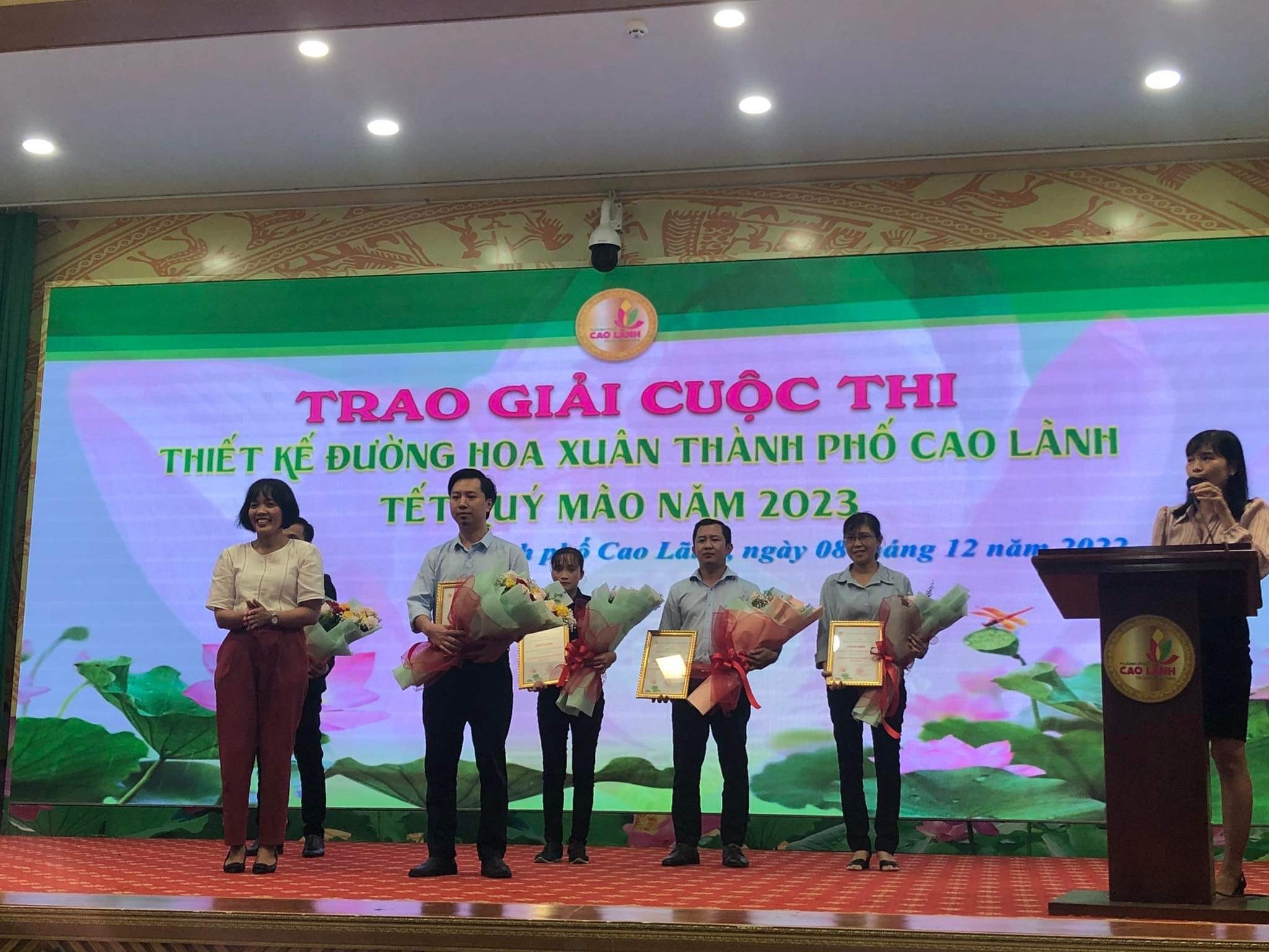 AGS đạt giải đặc biệt cuộc thi thiết kế đường hoa Tp.Cao Lãnh