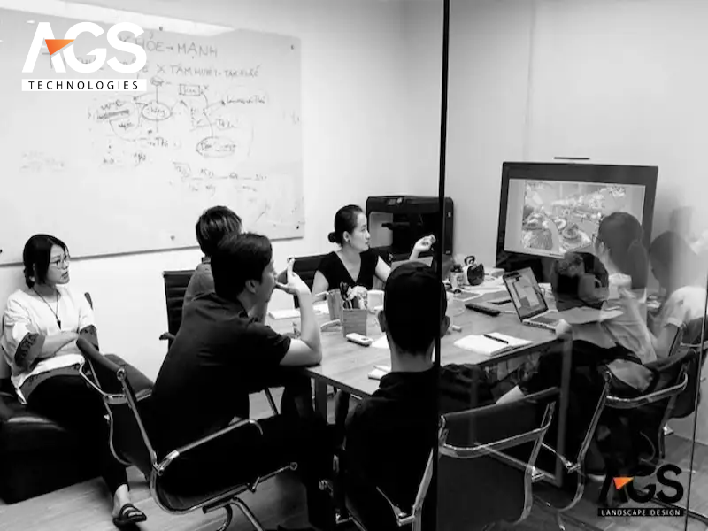 Quy trình tư vấn và triển khai dự án tại AGS Landscape (Nguồn: AGS Landscape)