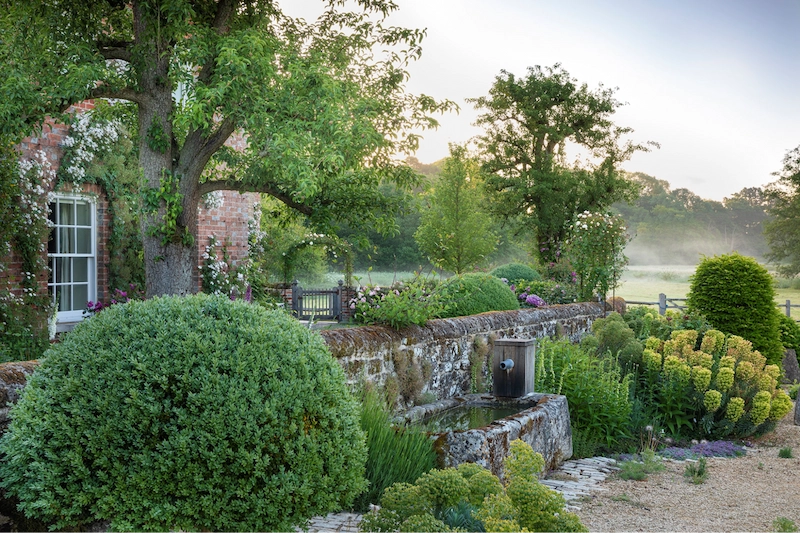 Những yếu tố tạo nên vẻ đẹp đặc trưng của sân vườn nhà quê