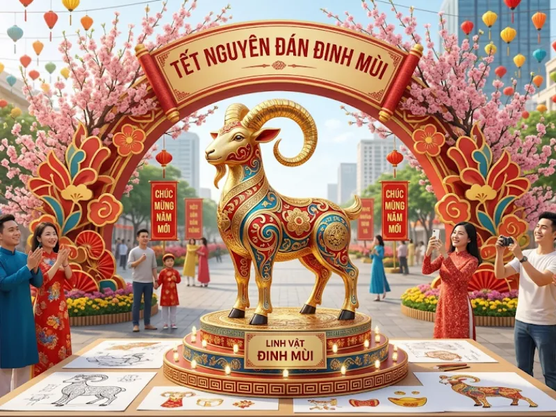 Thiết Kế Mô Hình Linh Vật Đinh Mùi: Đẹp Và Bền Vững