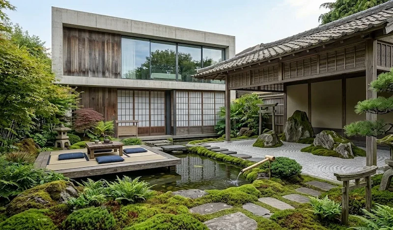 thiết kế sân vườn 1000m2