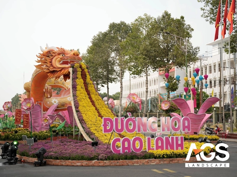 AGS Landscape – Đối tác kiến tạo những con đường hoa mơ ước