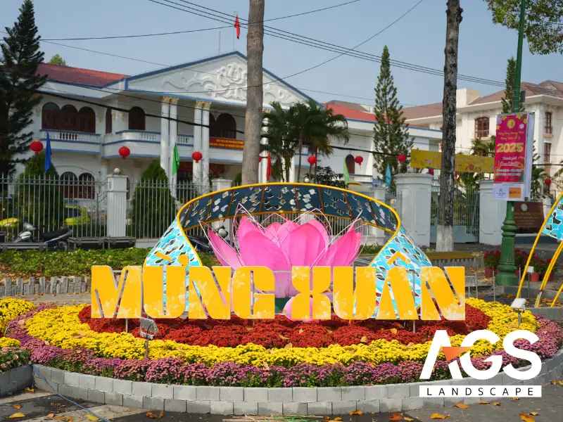 Thông tin tổng quan về Đường hoa Cao Lãnh 2025 (Nguồn AGS Landscape)