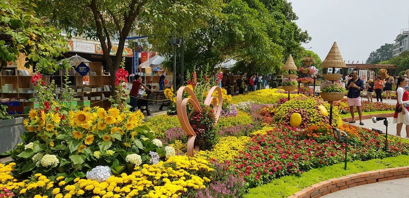 Nguyên tắc vàng trong thiết kế đường hoa cây cảnh (Nguồn: Pinterest)