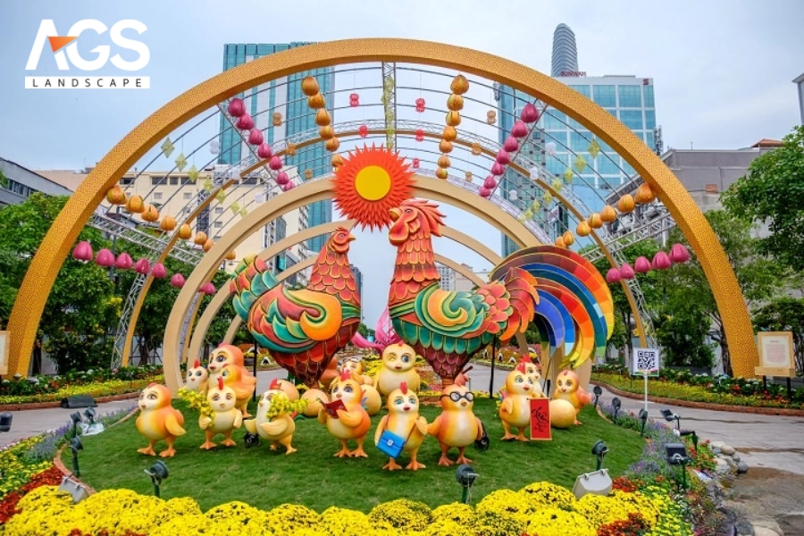 Khám Phá 5 Mẫu Mô Hình Trang Trí Tết Đẹp Độc Đáo, Ấn Tượng