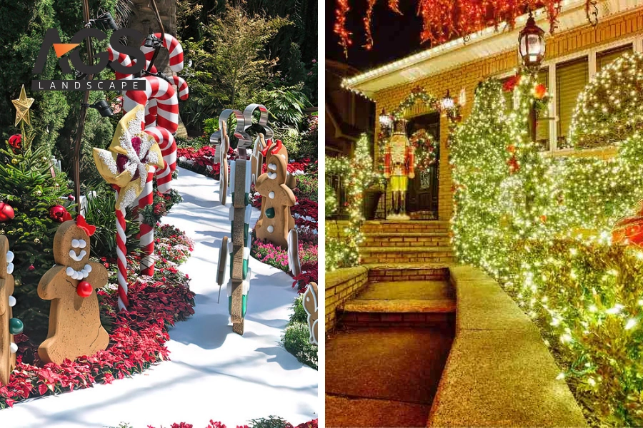 Top 10+ Cách Trang Trí Noel Sân Vườn Rực Rỡ, Không Gian Check-In Mê Ly