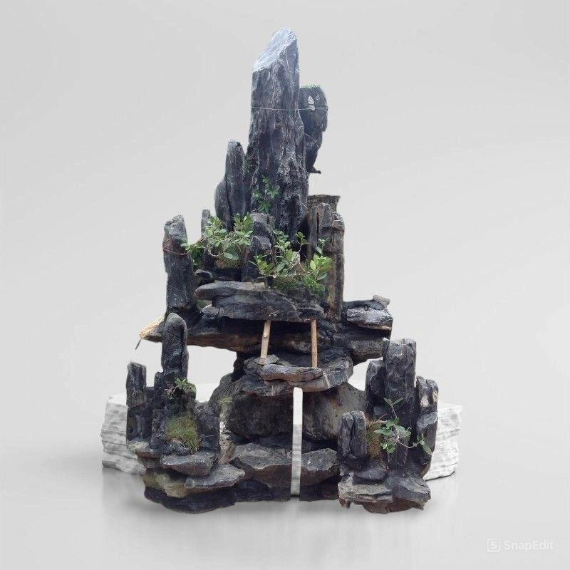 mẫu hòn non bộ ngoài trời