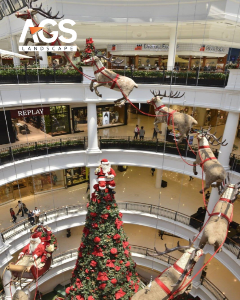 Tầm quan trọng của trang trí Noel trong trung tâm thương mại (Nguồn:Pinterest)