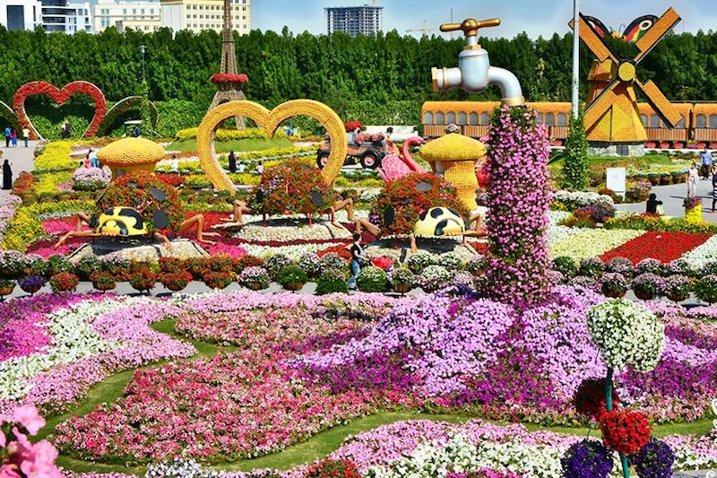 Triết lý sắp đặt hoa tươi đường hoa (Nguồn: Yandex)