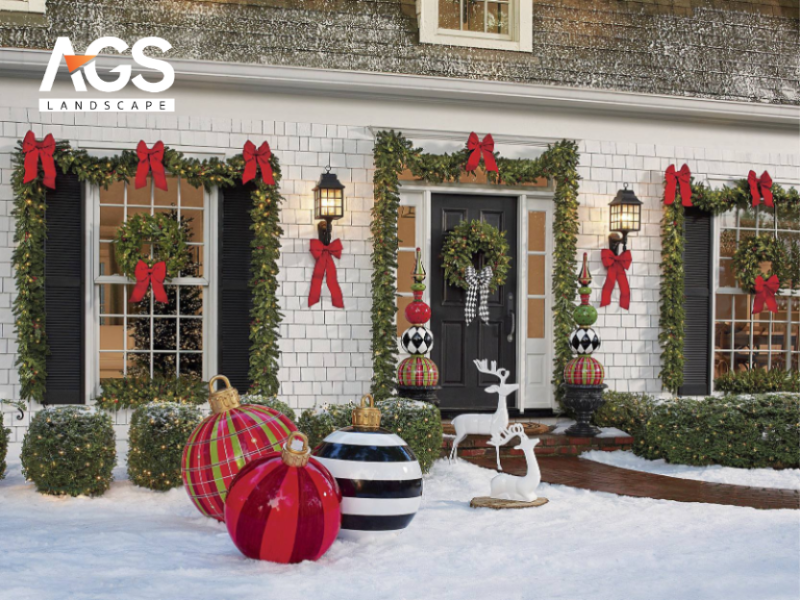 Tại sao trang trí Giáng Sinh ngoài trời lại quan trọng và cần sự chuyên nghiệp?