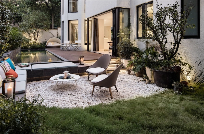 Thiết kế cảnh quan sân vườn 30m2 Thiết kế cảnh quan sân vườn 30m2