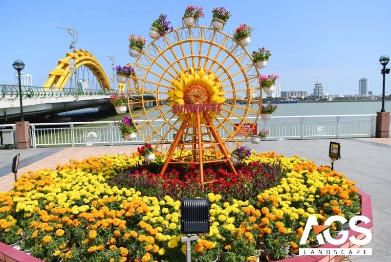 Những ý tưởng thiết kế đường hoa cúc độc đáo và dẫn đầu xu hướng (Nguồn: AGS Landscape)