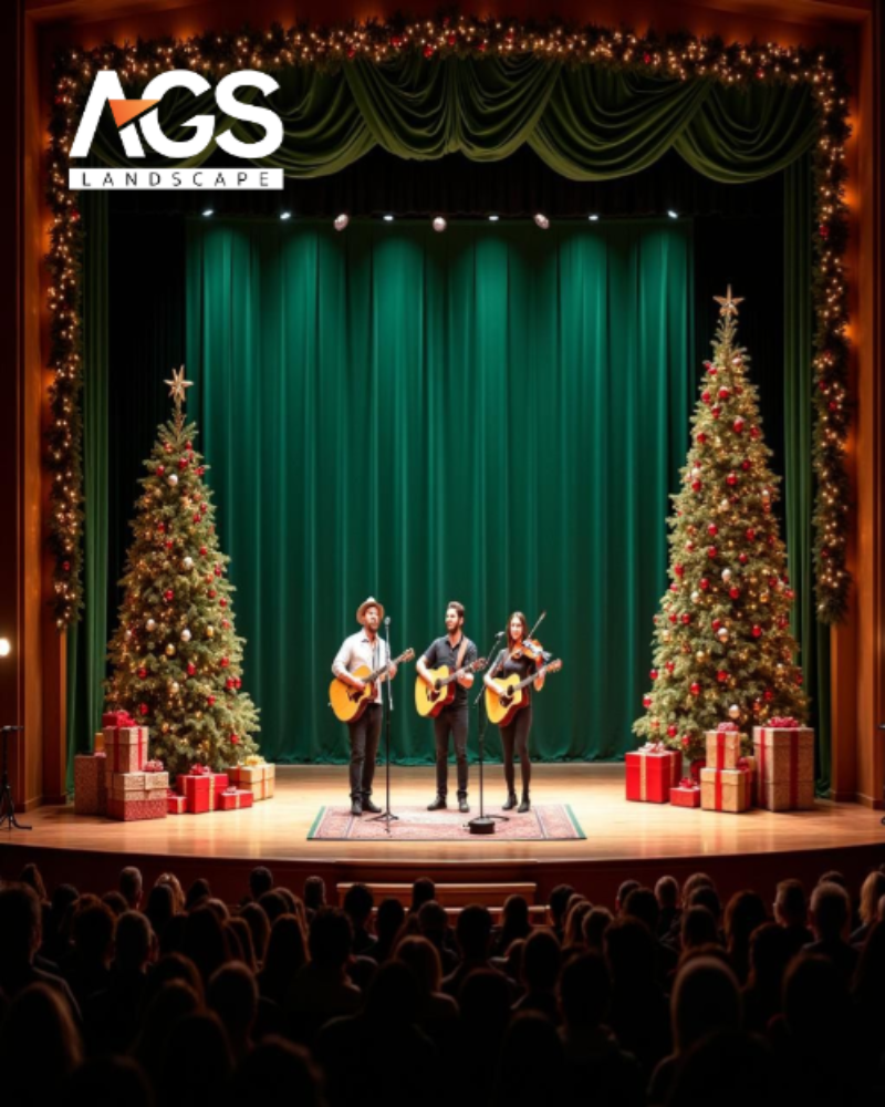 Kết hợp âm nhạc và mùi hương đặc trưng của Noel (Nguồn:Pinterest)