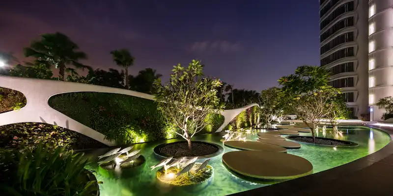 thiết kế cảnh quan resort đẹp