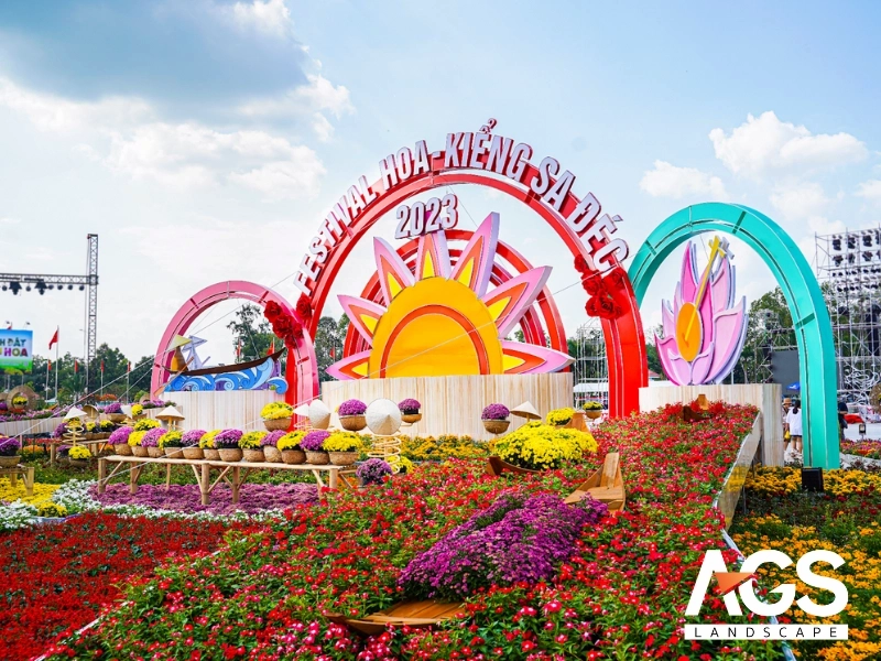 Festival hoa kiểng Sa Đéc 2023 (Nguồn: AGS Landscape)