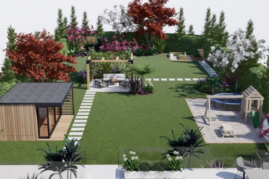 Ứng Dụng Thiết Kế Sân Vườn: Kết Nối Kỹ Thuật Và Nghệ Thuật Cảnh Quan