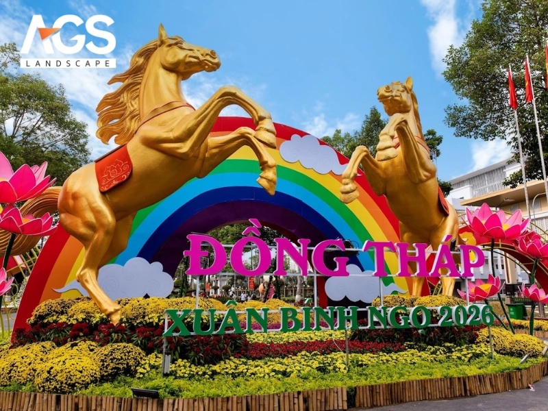 Đường hoa Xuân Đồng Tháp 2026