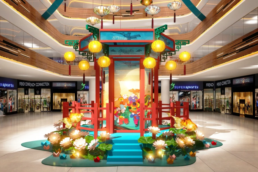 Ý Tưởng Trang Trí Trung Tâm Thương Mại Theo Mùa Chuyên Nghiệp, Đẳng Cấp