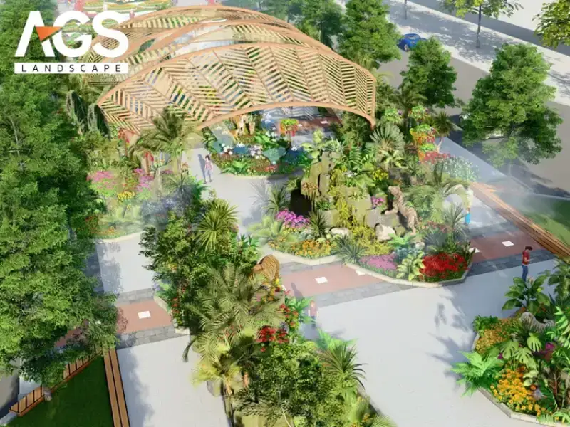 Kinh nghiệm thiết kế đường hoa công cộng 