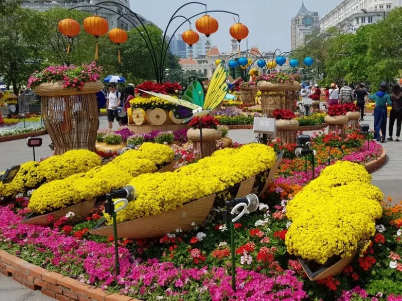 Đường hoa - lễ hội (Nguồn:Pinterest)